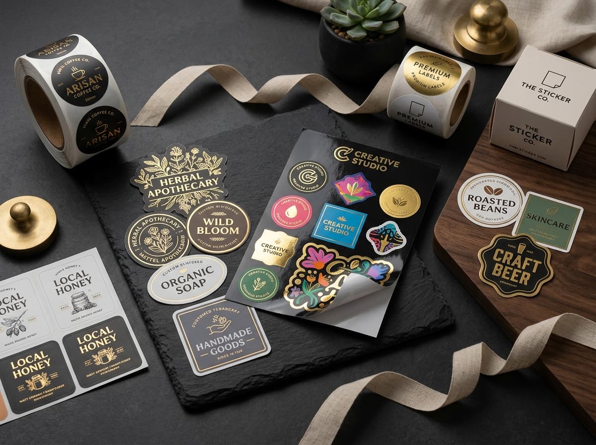 Stickers Custom Packaging | ZAM Prints